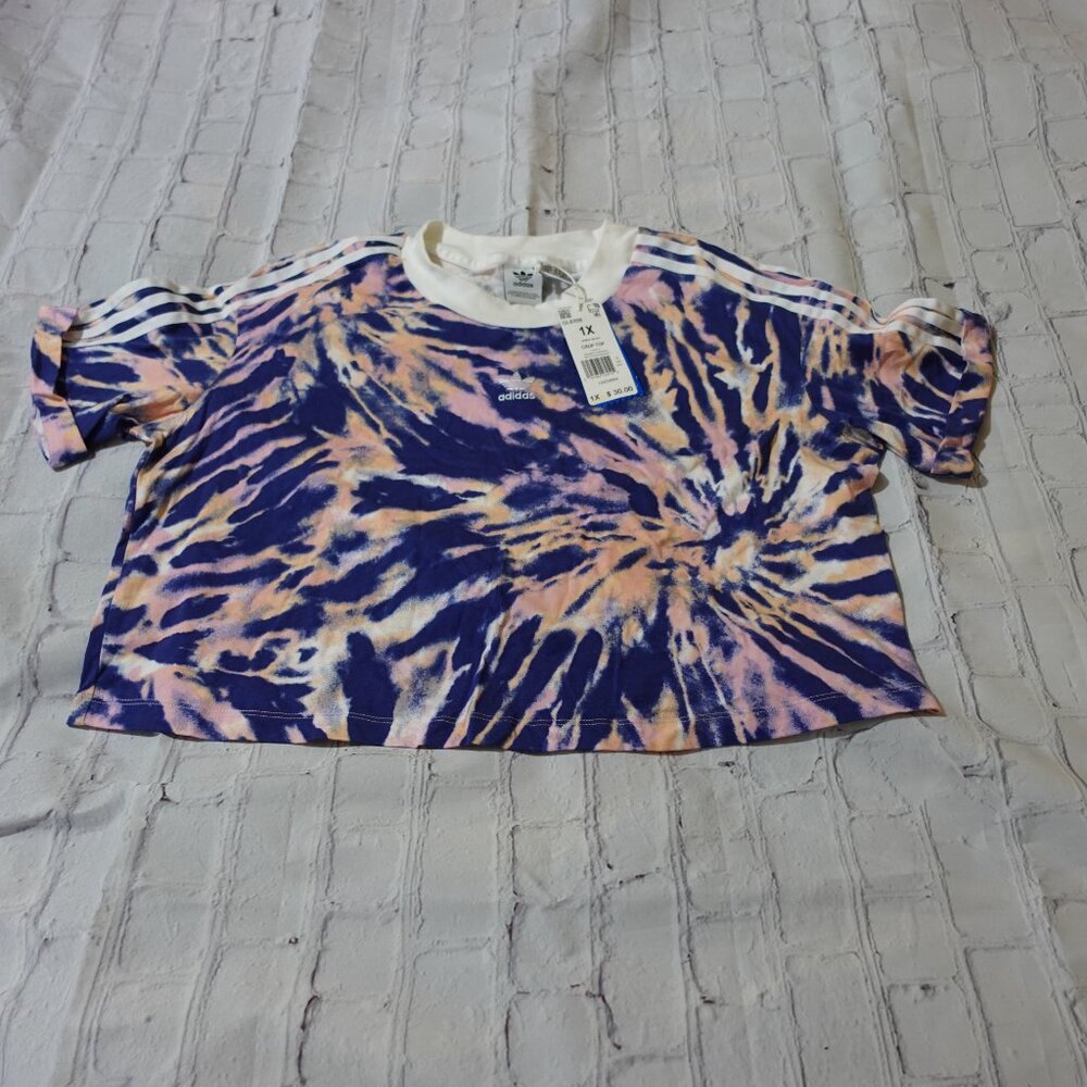 Adidas crop top size 1X